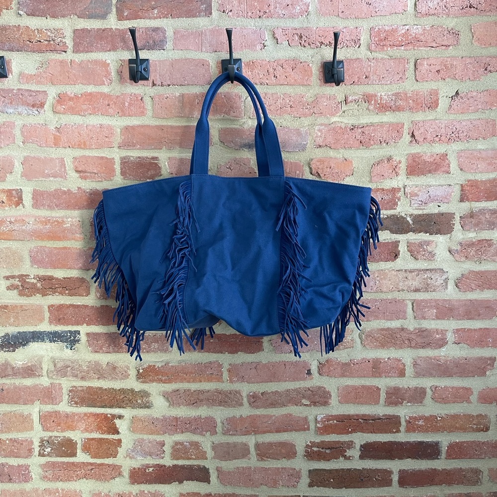 MILA canvas/leather tote bag